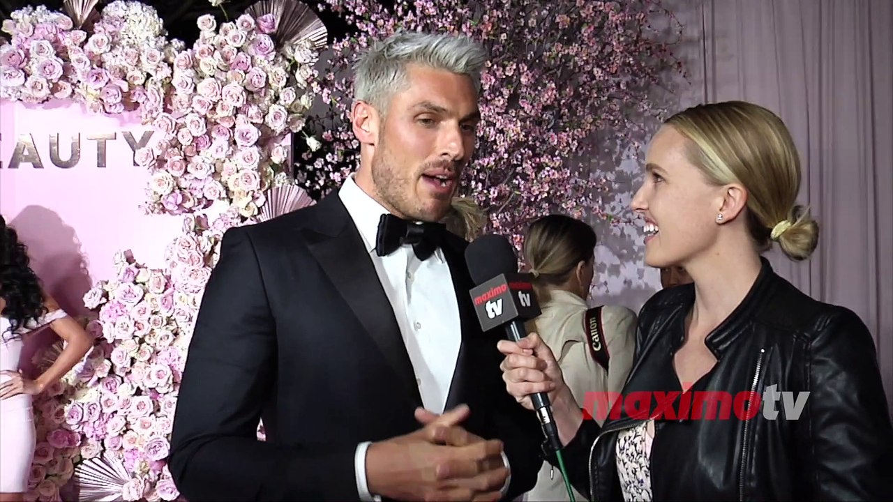 Chris Appleton Interview "Patrick Ta Beauty Collection Launch" Pink Carpet