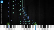 [Piano Solo]Prelude For Piano, No.1, George Gershwin-Synthesia Piano Tutorial