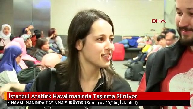 İstanbul Atatürk Havalimanında Taşınma Sürüyor