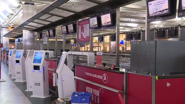 Atatürk Havalimanı'nda taşınma çalışmaları - İSTANBUL