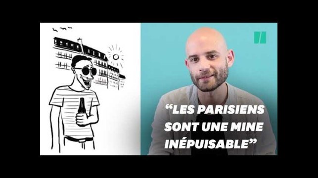 Livio Bernardo dessine les Parisiens et leurs clichés