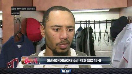 Mookie Betts, Blake Swihart React To Loss Vs. Diamondbacks