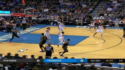 Detroit Pistons at Oklahoma City Thunder Raw Recap