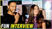 Sana Khan And Boyfriend Melvin Louis Fun Interview | Karan Patel New Venture Launch