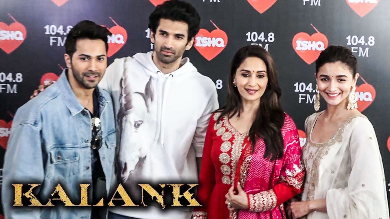 Alia Bhatt, Varun Dhawan, Madhuri Dixit, Aditya Roy Kapur | Kalank Promotions | Full EVENT
