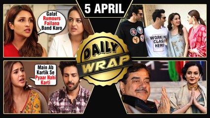 Sara Kartik BREAKUP, Madhuri Sanjay PRAISE Each Other, Parineeti Sonakshi Fight | Top 10 News