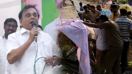 ஆம்பூர் அருகே கார் மீது லாரி மோதிய விபத்தில் முன்னாள் எம்எல்ஏ, பலியான சம்பவம்