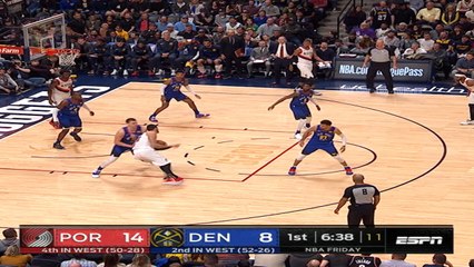 Portland Trailblazers at Denver Nuggets Raw Recap
