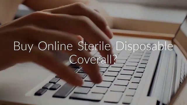 International Enviroguard : Sterile Disposable Coverall