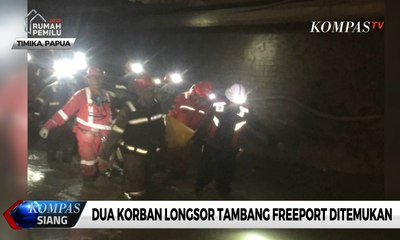 Dua Korban Longsor Tambang Freeport Ditemukan