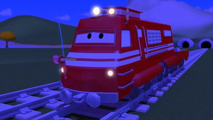 Troy le Train -  Tina a perdu son noeud ! - La Ville des Voitures