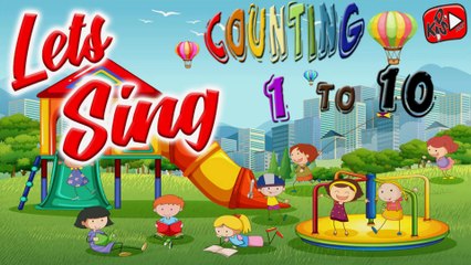 CouNTinG 1 to 10 | Lets Sing | Nursery Rhymes | Learning | ABC - Kid's Play