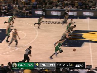 Download Video: Tatum steals and dunks as Celtics crush Pacers