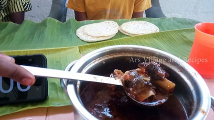 Eating Challenge 10 Dosa+ Goat Leg Soup