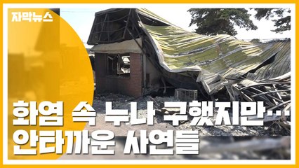 [자막뉴스] 화염 속 누나 구한 동생의 죽음...안타까운 사연들 / YTN