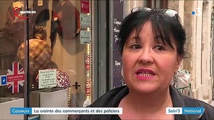 "Gilets jaunes" : les commerçants et les policiers craignent les casseurs