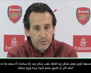 كرة قدم: الدوري الممتاز: إيميري مسرور من أداء مسعود أوزيل