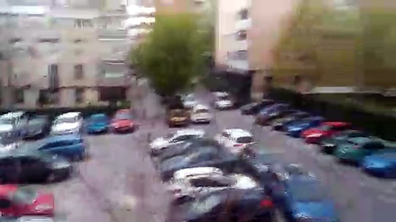 5 DE ABRIL 2019 GRANIZO EN MADRID