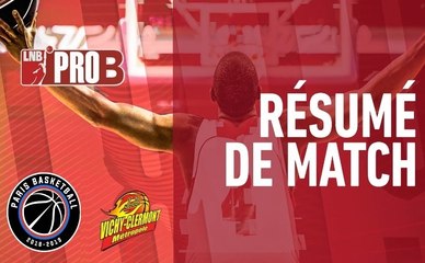 PRO B : Paris vs Vichy-Clermont (J25)