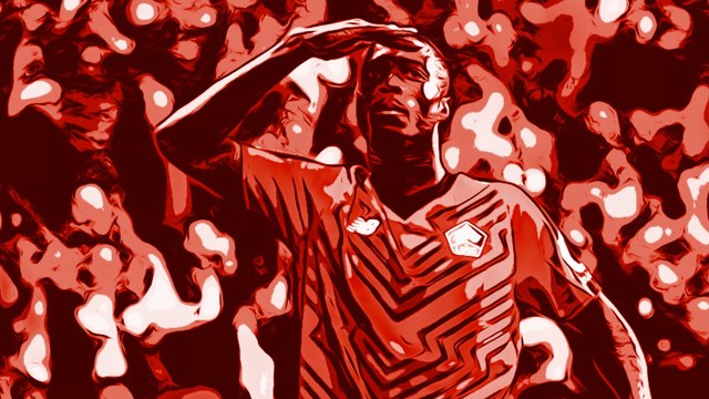 «Le salut militaire», par Nicolas Pépé (Lille) - Foot - L1 - Célébrations signatures (1/5)