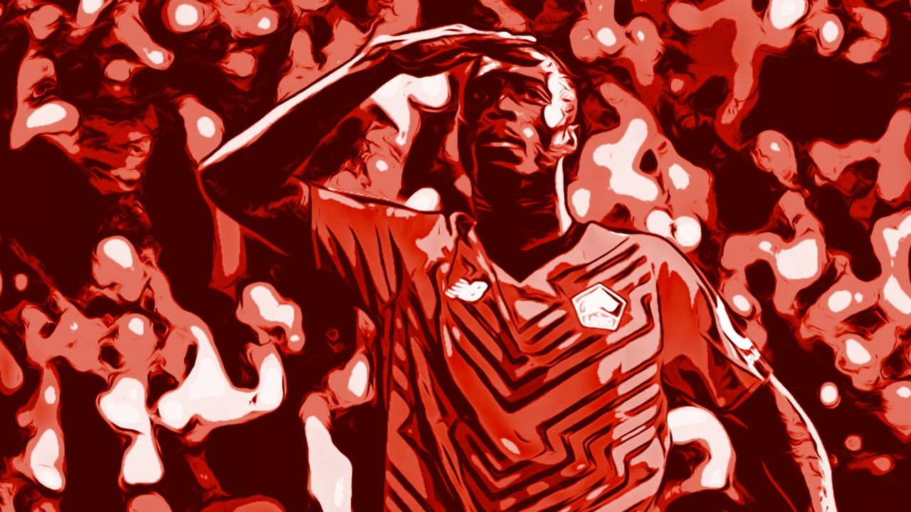 «Le salut militaire», par Nicolas Pépé (Lille) - Foot - L1 - Célébrations signatures (1/5)