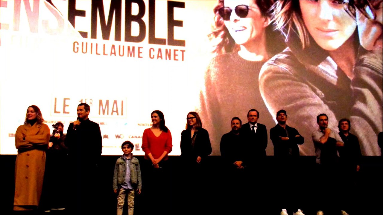 AP du film " NOUS FINIRONS ENSEMBLE " à UGC va, le 8 avril