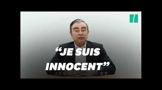 Carlos Ghosn accuse des dirigeants de Nissan de trahison et de conspiration