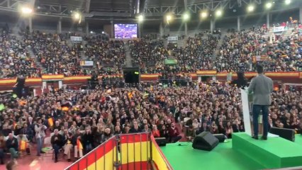 Acto de Vox en Leganés.