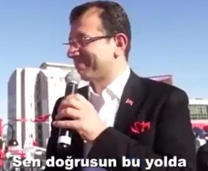 İmamoğlu, İstanbul'a bu şarkı ile seslendi