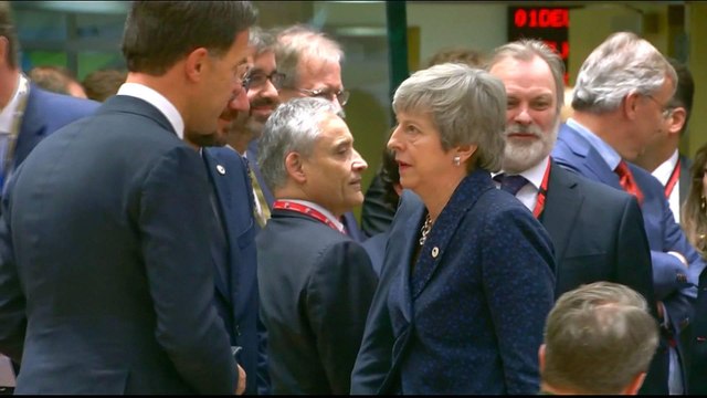 EU leaders lukewarm on British PM's Brexit extension request