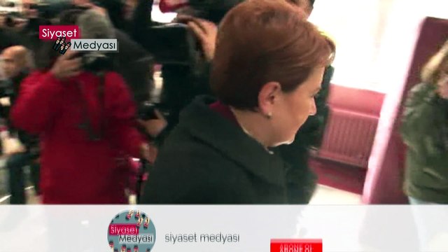 31 Mart 2019 İstanbul Meral Akşener Oy kullanma