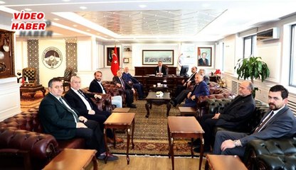 (6 Nisan 2019) AK VEKİLLER’DEN ÇİÇEĞİ BURNUNDA BAŞKANLARA  TEBRİK ZİYARETİ….