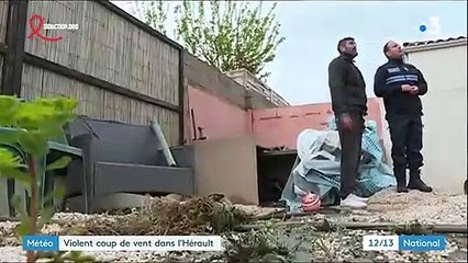 Hérault : un violent coup de vent endommage une trentaine de maisons à Sauvian