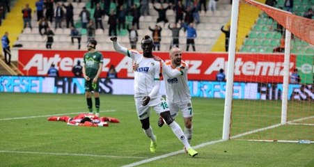 Aytemiz Alanyaspor'dan kritik Galibiyet! Bursaspor'u Ateşe Attılar