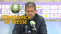 Conférence de presse Grenoble Foot 38 - US Orléans (0-4) : Philippe  HINSCHBERGER (GF38) - Didier OLLE-NICOLLE (USO) - 2018/2019