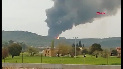 İzmir Foça'da Cüruf Alanında Yangın - Ek