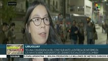 Colombianos en Uruguay exigen cese de asesinatos a líderes en su país