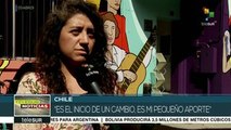 Chile: estudiantes inauguran mural que honra a mujeres ilustres