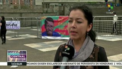 Colombianos denuncian asesinato de líderes sociales ante CPI