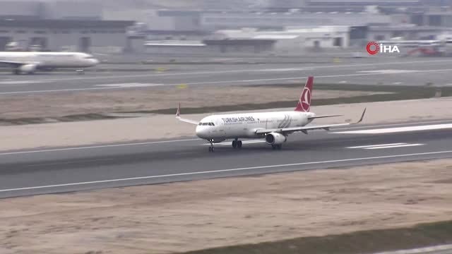 Taşınma Operasyonunun Ardından İstanbul Havalimanı'ndan İlk Tarifeli Uçak, Ankara'ya Gitmek Üzere...