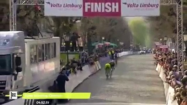 Cyclisme - Photo finish in Volta Classic Limburg between Justin Jules and Patrick Müller
