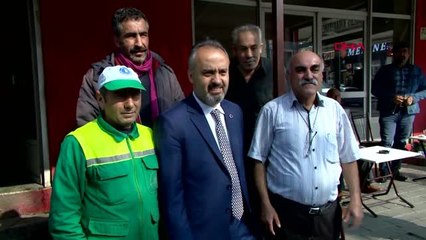Bursa Başkan Aktaş, Metroda Vatandaşı Dinledi