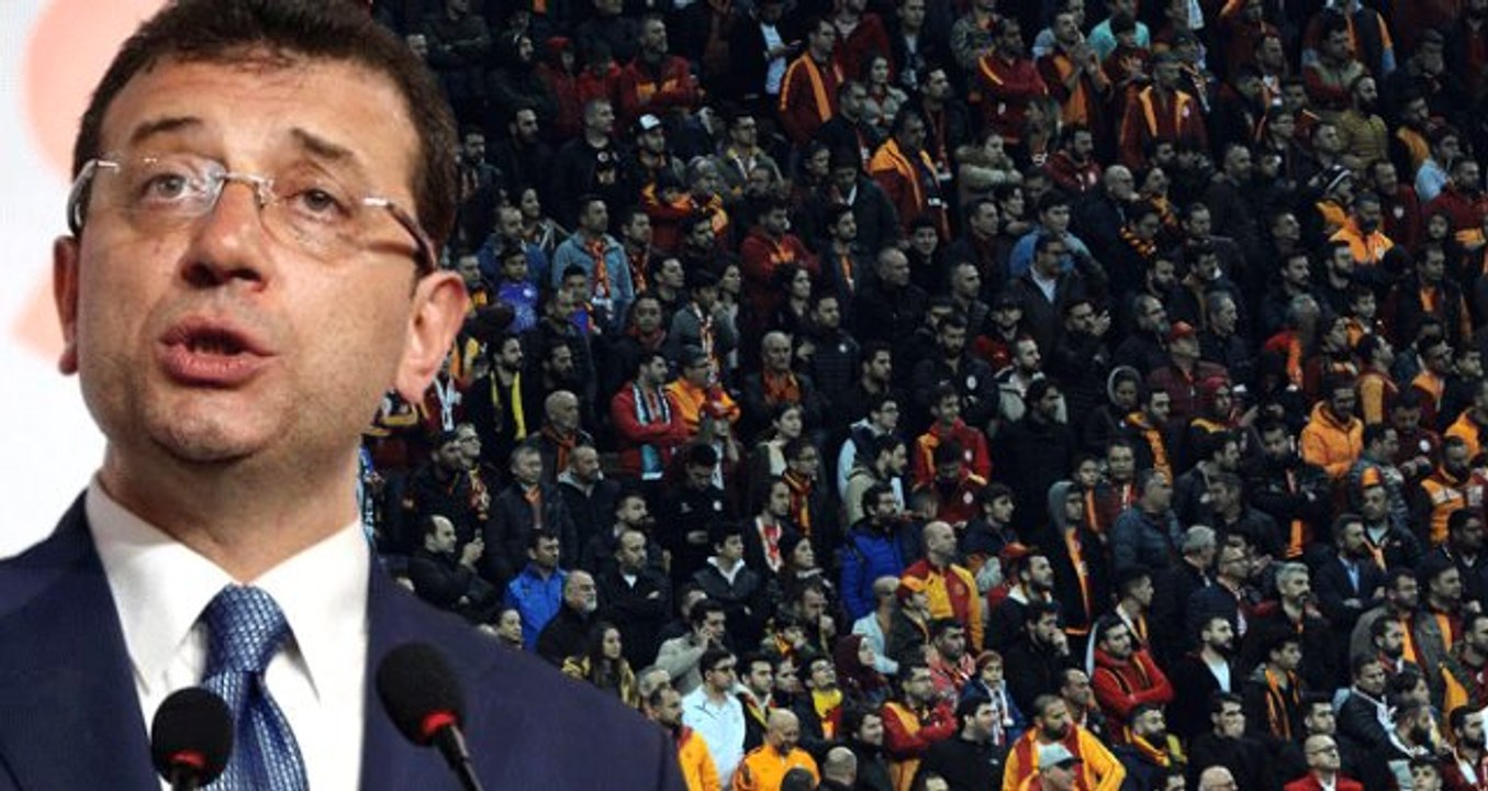 Fenerbahçe Taraftarından Sonra Galatasaray Taraftarından İmamoğlu Tezahüratı