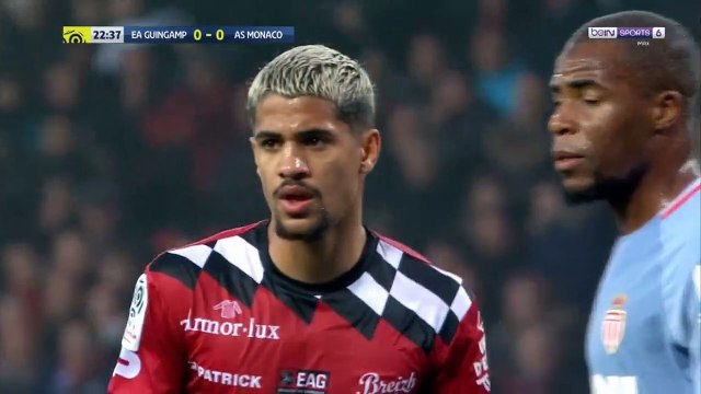 Guingamp 1 - 0 Monaco Felix Eboa Eboa Goal 06.04.2019