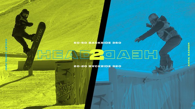 Head 2 Head: Anna Gasser Vs Hailey Langland 50-50 Backside 360