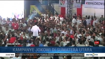 Kampanye Jokowi di Sumatera Utara