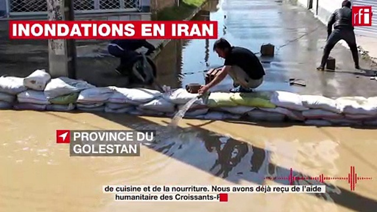 Les inondations en Iran