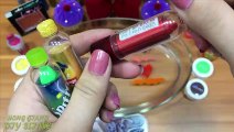 Mixing Makeup and Glitter into Clear Slime ! Relaxing Satisfying Slime