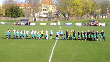 Skrót z meczu Osadnik Myślibórz 1 - 2 (1 - 2) Flota Świnoujście