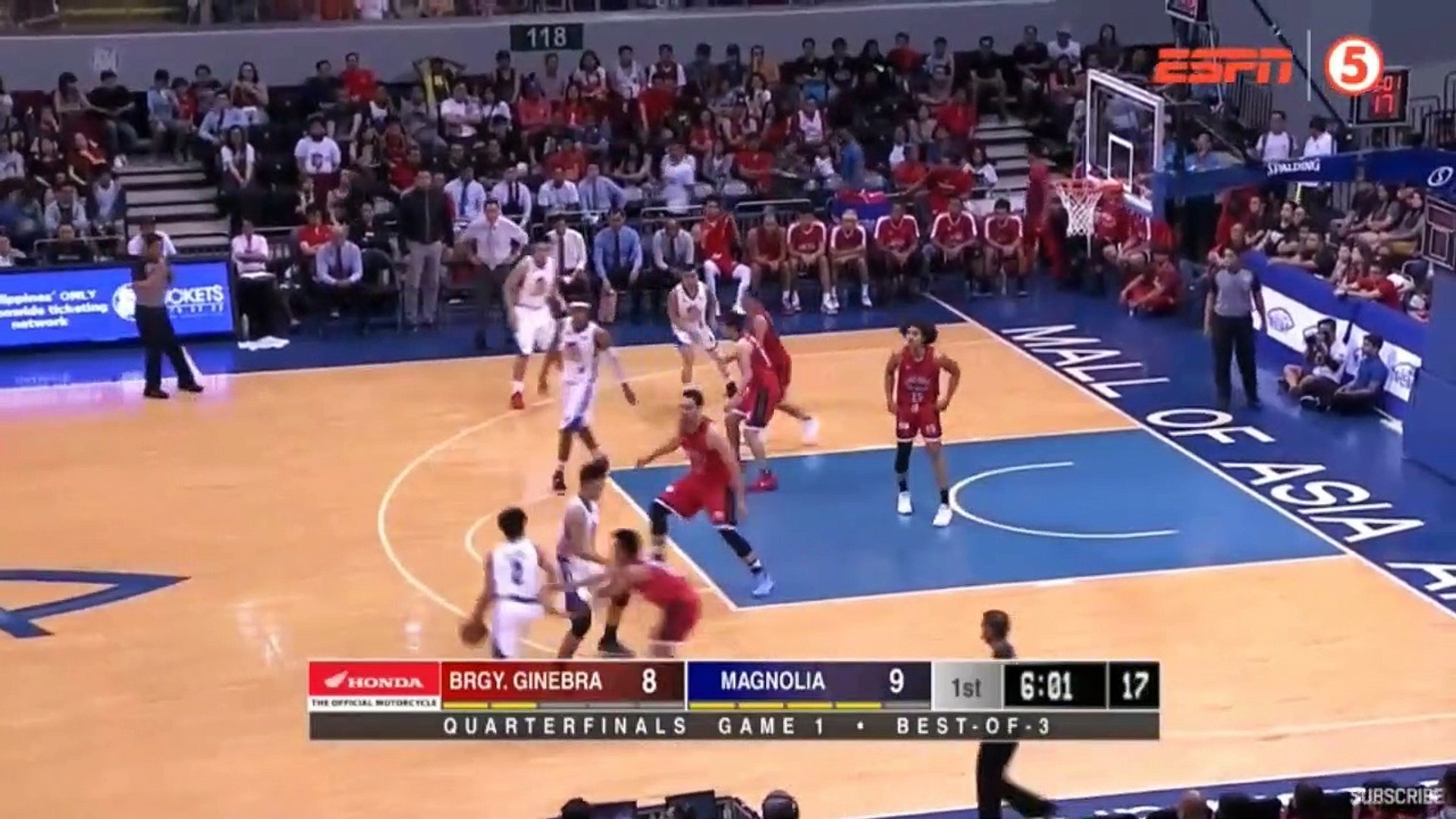 Ginebra vs Magnolia - 1st Qtr (Game 1) April 6, 2019 - Quarterfinals 2019  PBA Philippine Cup - video Dailymotion